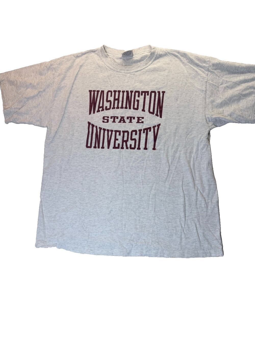 Vintage WSU Washington State University T Shirt XXL Made USA Gear Cougars